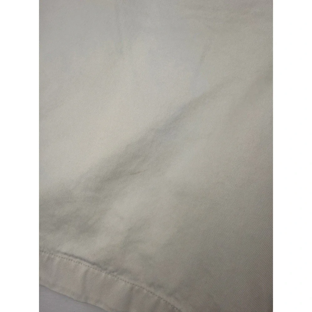 Peter Millar Chino Shorts 40 Beige Pima Cotton Flat Front Golf Casual